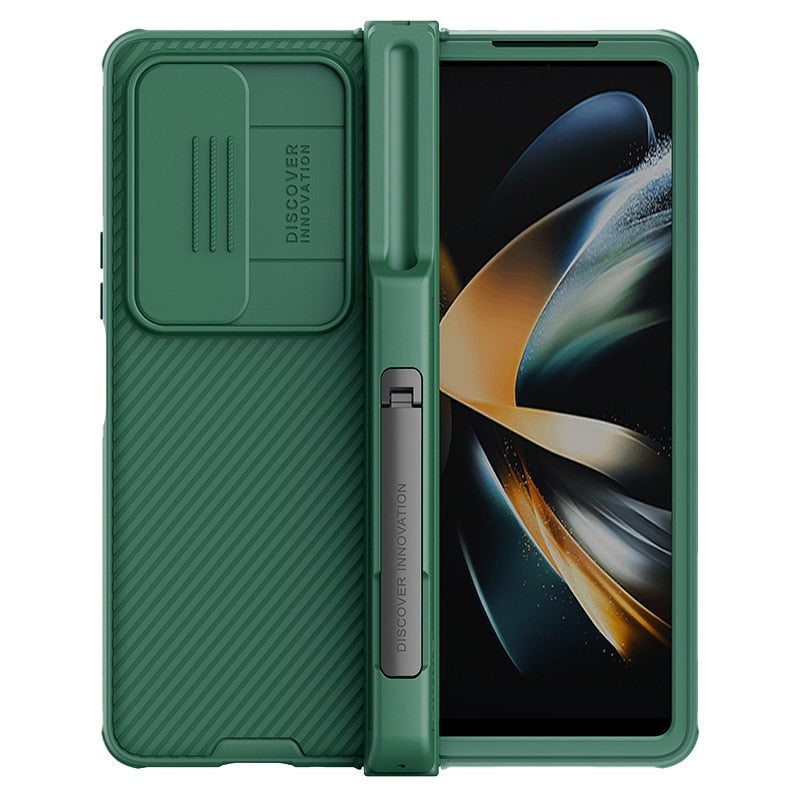 Nillkin CamShield Pro Case for Samsung Galaxy Z Fold 4 - Premium Mobile Phone Cases from Nillkin - Just $38.00! Shop now at Dressmycell.com Nillkin CamShield Pro Case for Samsung Galaxy Z Fold 4 - Premium Mobile Phone Cases from Nillkin - Just $38.00! Shop now at Dressmycell.com